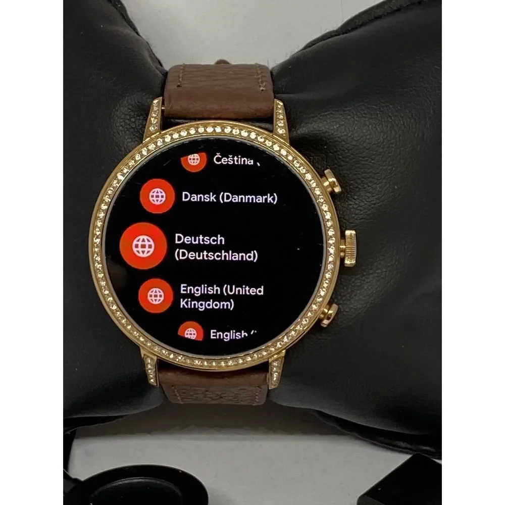 Fossil Gen 4 Authentic Digital Dial Smart Watch Custom Band FTW6011 LT418